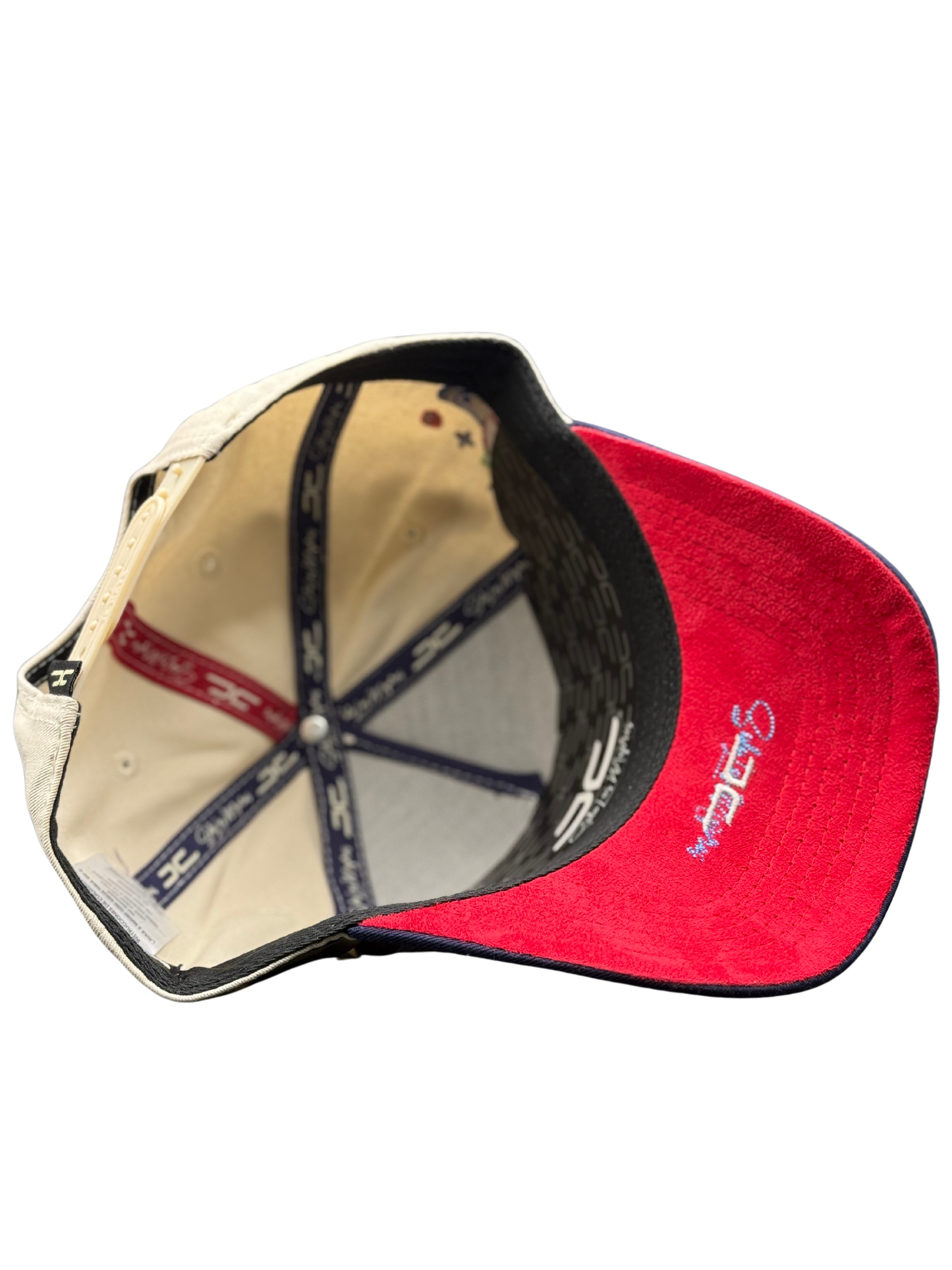 GORRA JC HATS PARADISE BEIGE NAVY
