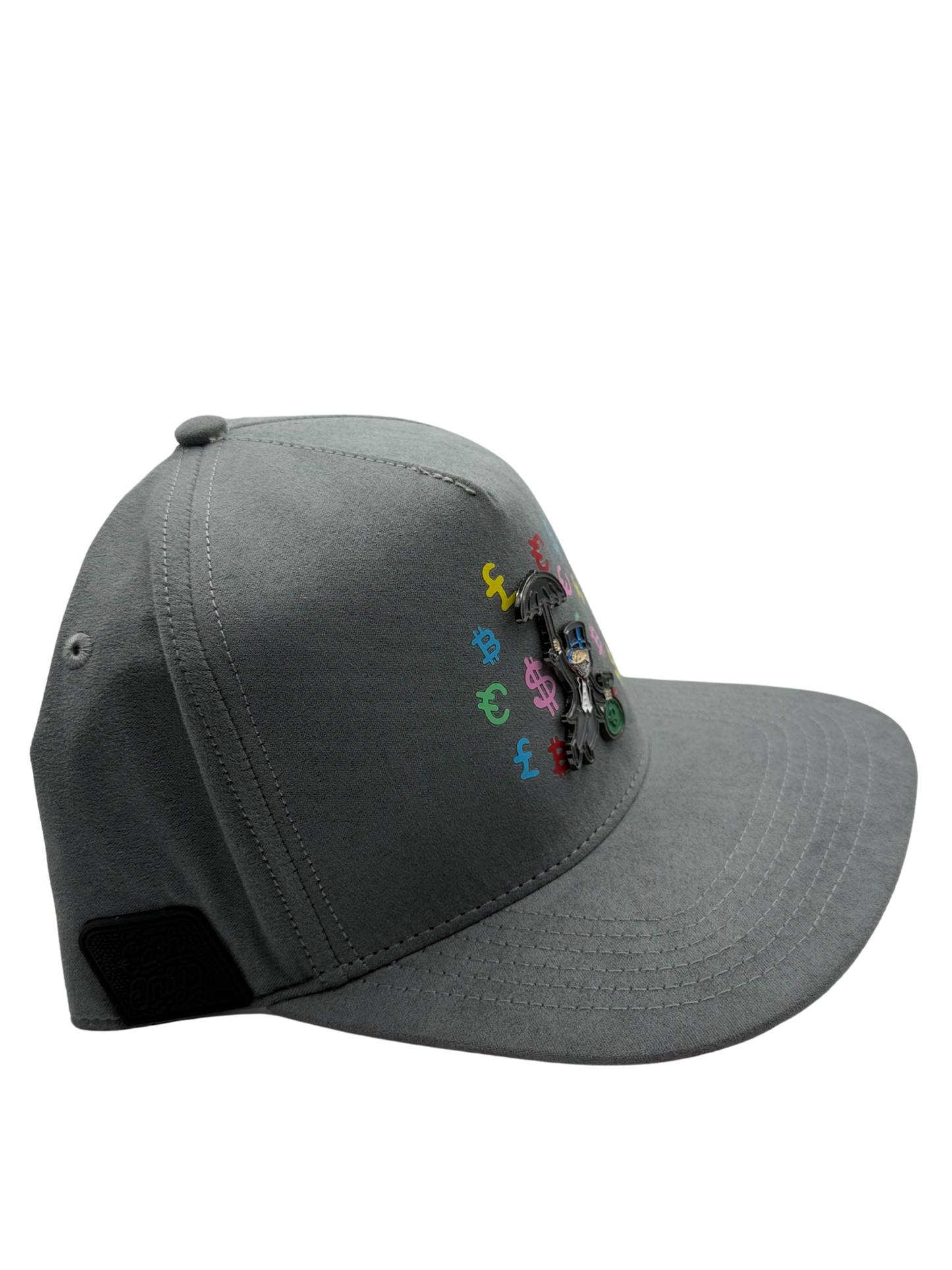 GORRA CASH ONLY MONOPOLY COLOR GRIS