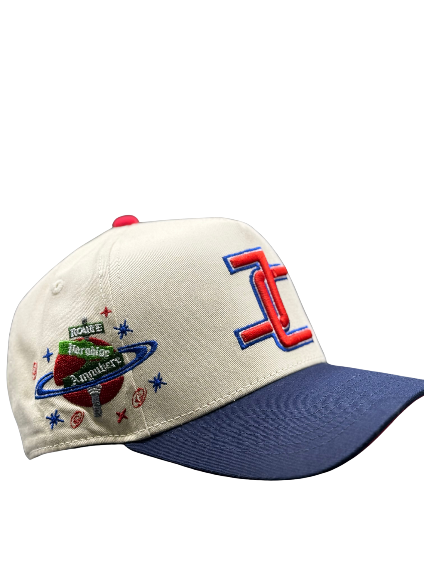 GORRA JC HATS PARADISE BEIGE NAVY