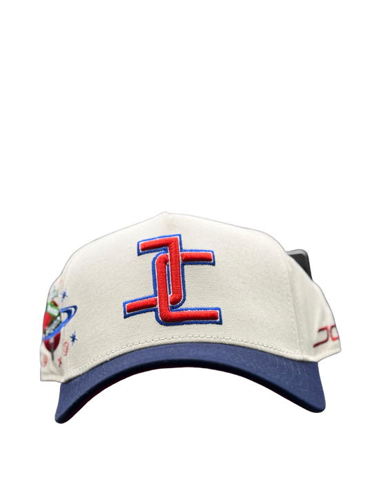 GORRA JC HATS PARADISE BEIGE NAVY