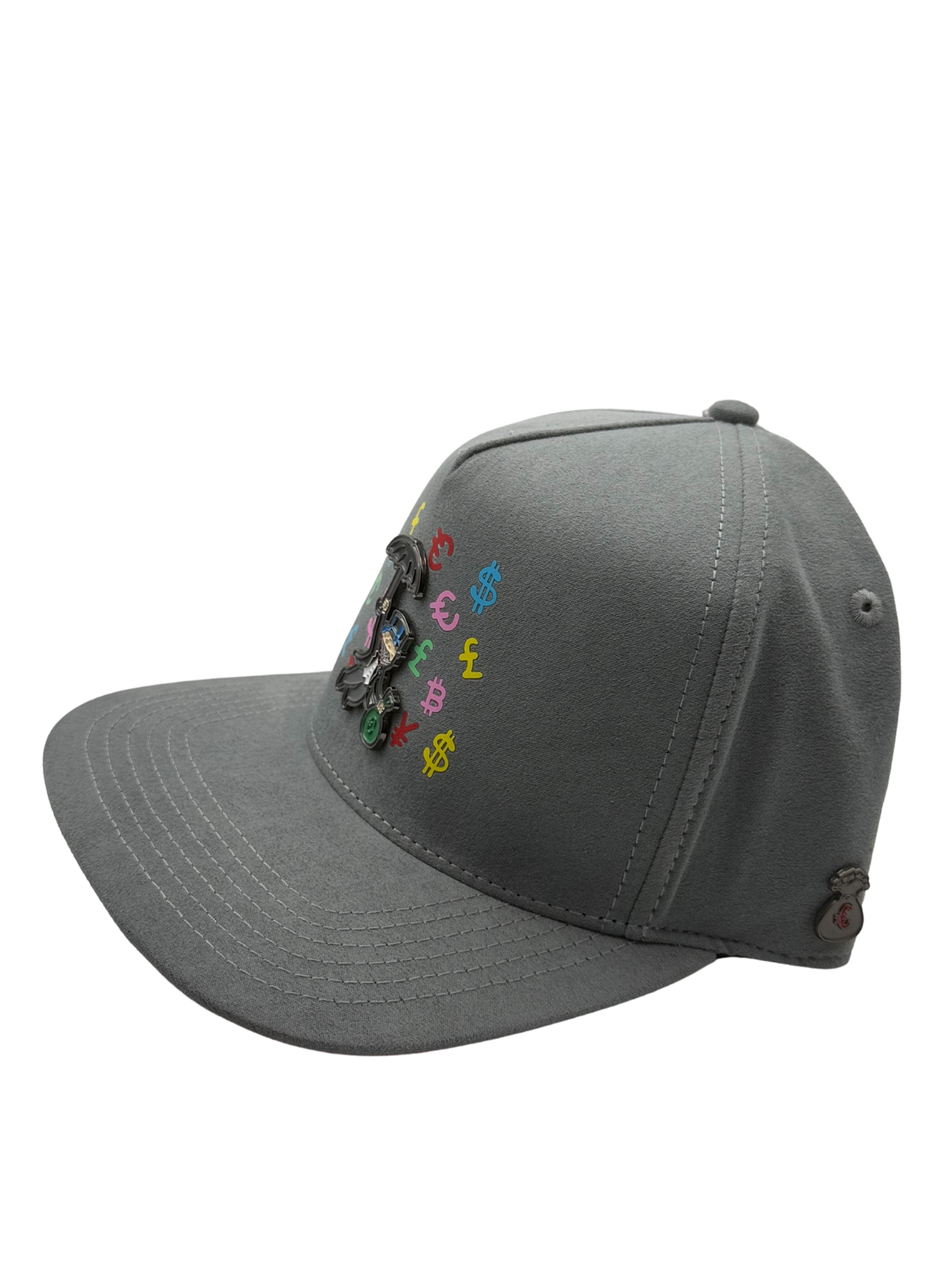GORRA CASH ONLY MONOPOLY COLOR GRIS