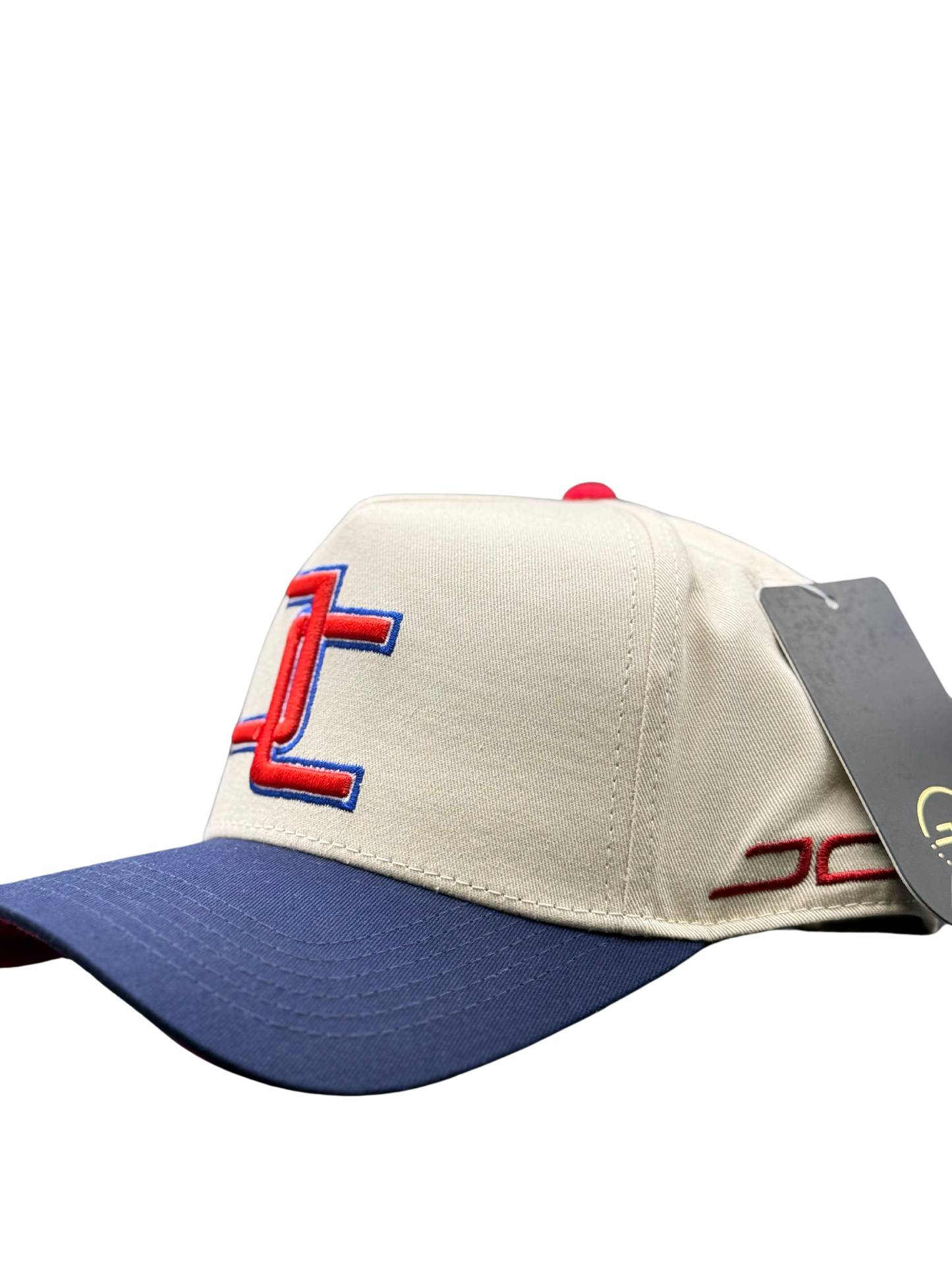 GORRA JC HATS PARADISE BEIGE NAVY