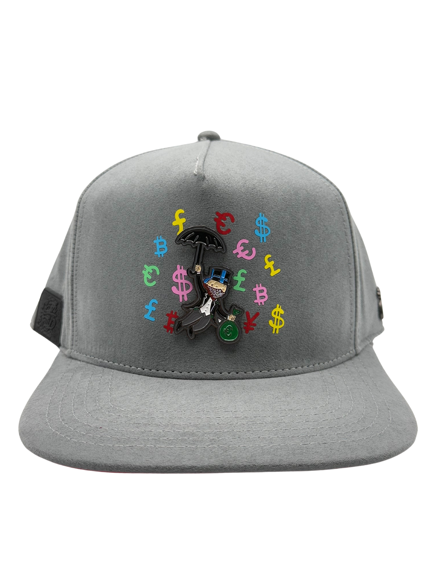 GORRA CASH ONLY MONOPOLY COLOR GRIS